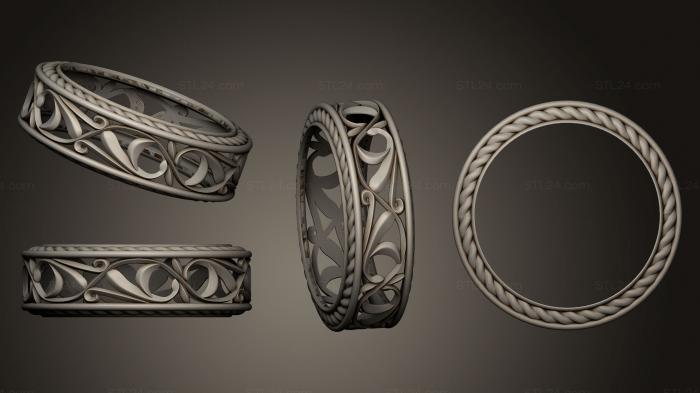 Jewelry rings (ring 98, JVLRP_0199) 3D models for cnc